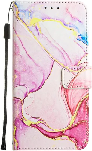 Vista 6 de Funda compatible con iPod Touch 7 tipo cartera para mujer, Touch 6 con tarjetero de piel de lujo con función atril, funda protectora para iPod Touch