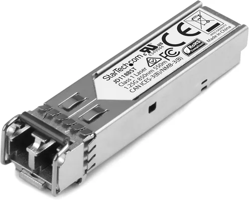 Vista 16 de StarTech Módulo SFP compatible con HPE 3CSFP91 - 1000BASE-SX - Transceptor de fibra óptica multimodo (MMF) de 1 GbE Gigabit Ethernet SFP - LC