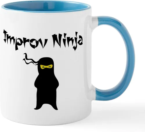 Vista 124 de CafePress Ascii - Taza de café de cerámica, taza de té, 11 onzas