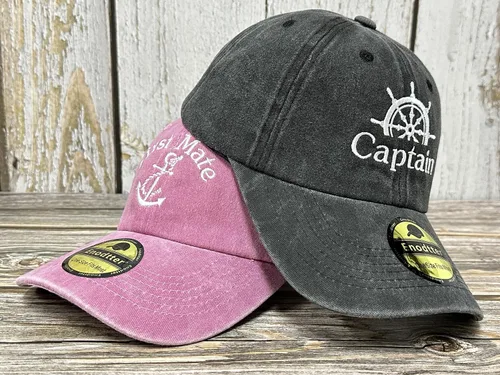 Vista 2 de Sombreros de señor y señora, sombreros de capitán y primer oficial, sombreros de esposo y esposa, sombreros para abuelos y abuelas