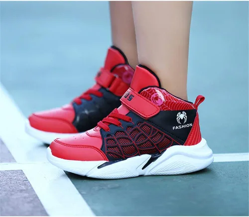Vista 6 de Spider - Tenis de baloncesto para niños y niños