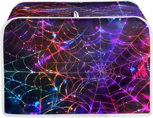 Vista 10 de Cubiertas para tostadora de pájaros y mariposas, 2 rebanadas, cubiertas de electrodomésticos pequeños de cocina, impermeables, protectores