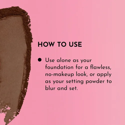 Vista 6 de Lawless Polvo perfeccionador para suavizar la piel sin talco, maquillaje de primera calidad, polvo suavizante de la piel con ingredientes naturales