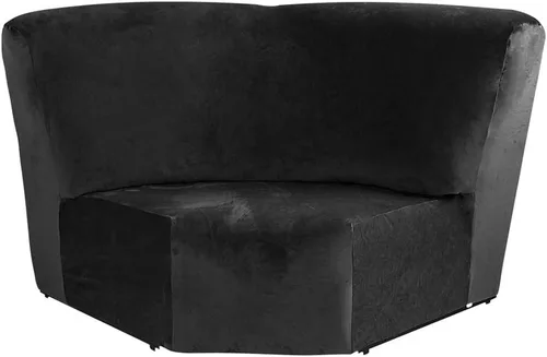 Vista 13 de Funda de terciopelo para sofá esquinero, 1 pieza adicional para asiento esquinero, protector para sofá reclinable en forma de L, decoración