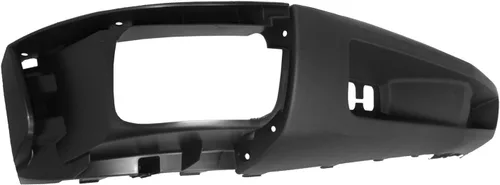 Vista 3 de Armazón inferior de la defensa, negro texturizado con orificios para remolque, para Chevy Silverado 2007-2013 1500 GM1092192