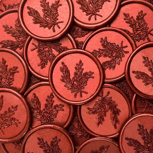 Vista 20 de 25 Piezas Calcomanías de Sellos de Cera Hechas a Mano, Sellos para Sobres, Calcomanías de Cera Autoadhesivas para Invitaciones de Fiestas de Boda