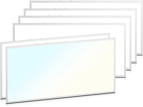 Vista 10 de Magshion Panel de luz LED 1 x 4, luz de techo empotrada regulable 36/40/50W y 3000K/4000K/5000K temperaturas de color seleccionables, lámpara