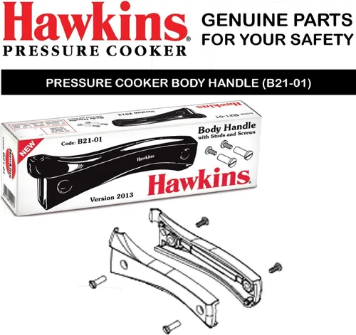 Vista 2 de Mango de cuerpo para todas las ollas a presión Hawkins para B11-01