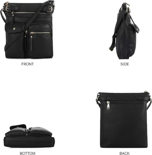 Vista 2 de Bolso tipo bandolera para mujer SG SUGU Katie, liviano, con varios bolsillos