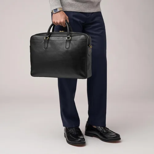 Vista 5 de Fossil Bolso bandolera de cuero Asher para hombre