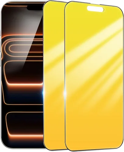 Vista 16 de Paquete de 4 protectores de pantalla de privacidad para iPhone 16 Pro Max de 6.9 pulgadas, vidrio templado para iPhone 16 ProMax, marco de luz
