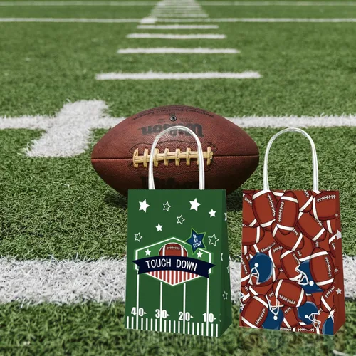 Vista 5 de TWSTYFAL Bolsas de regalo para fiestas de fútbol