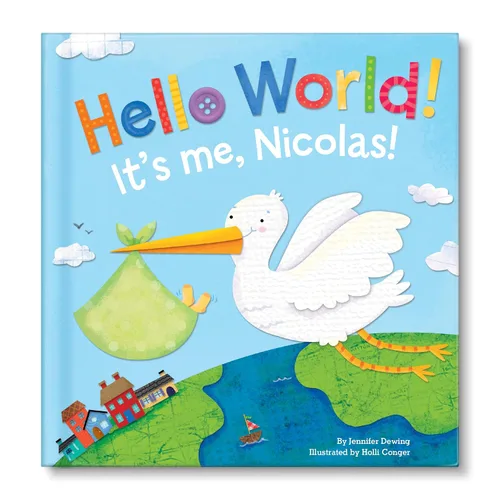 Vista 10 de Hello World! (gemelos) - Historia infantil personalizada - I See Me! (historia del tablero azul) Encuadernación desconocida