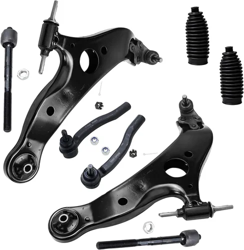 Vista 187 de Detroit Axle - Kit de suspensión frontal de 8 piezas para Chevy Silverado