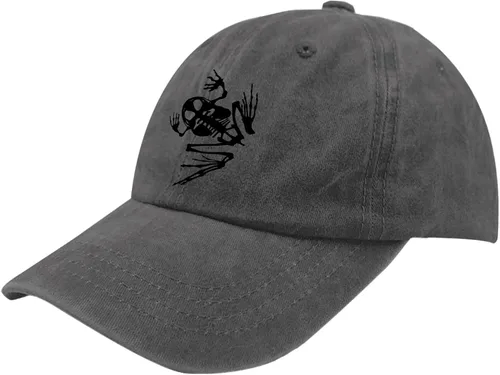 Vista 2 de Baseball Cap Bone Frog Baseball Cap, Vintage Hat for Men