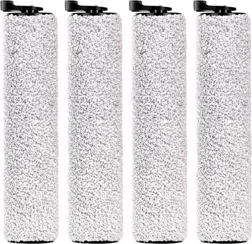 Vista 8 de Rodillos de cepillo de repuesto y filtros HEPA compatibles con Tineco Floor One S3/iFloor 3, aspiradora inalámbrica en seco y húmedo, kit