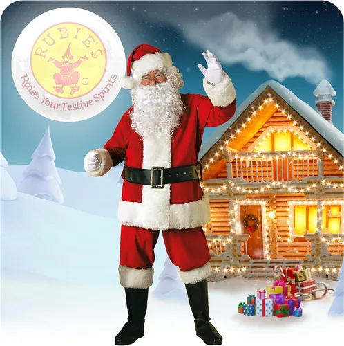Vista 4 de Rubie's Regal Plush Santa Suit Adult