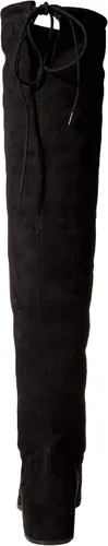 Vista 3 de Lavandería china mujer mística cerrada dedo del pie sobre rodilla moda botas