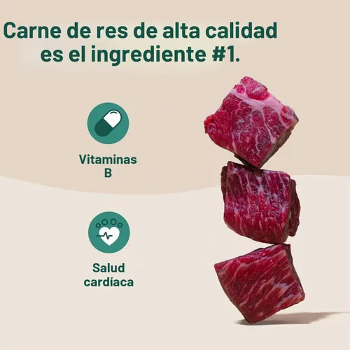 Vista 6 de Jinx Paquete de golosinas de entrenamiento para perros, carne de res y pollo, 4 onzas cada una