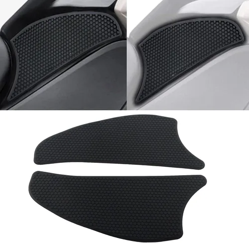 Vista 4 de Rodilla lateral antideslizante para tanque de gas Tracción para KAWASAKI VERSYS 1000 (2015-2020) Negro