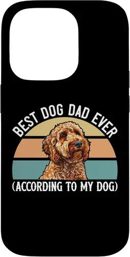 Vista 17 de Best Dog Dad Ever According to My Goldendoodle Funny Doodle Case for iPhone 17