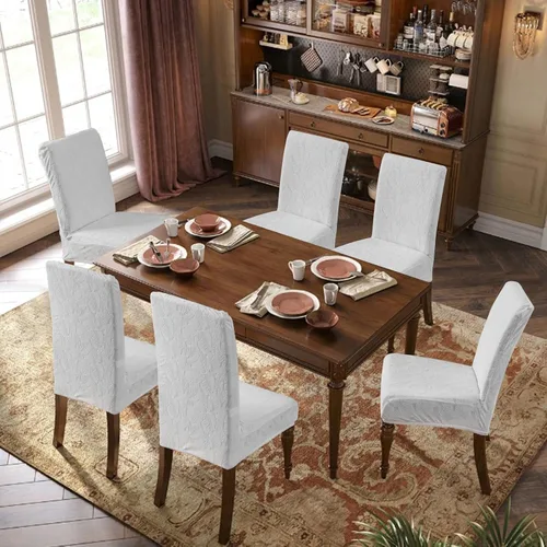 Vista 100 de Fundas impermeables para sillas de comedor, fundas elásticas para sillas Parsons, para comedor, cocina, funda protectora para silla de comedor