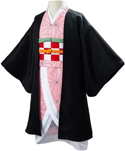 Vista 2 de Disfraz de cosplay para niños, estilo kimono, disfraz