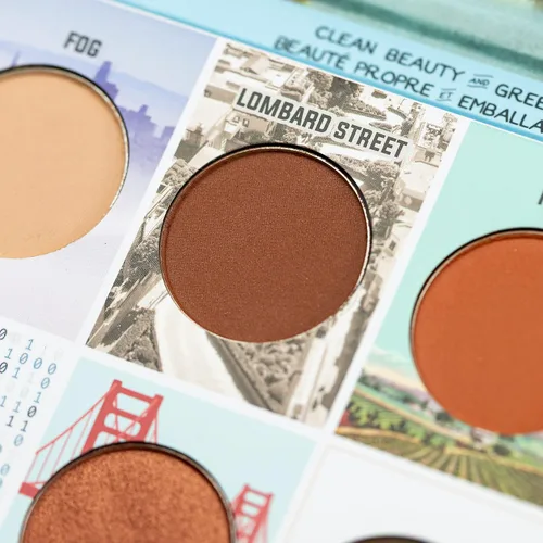 Vista 8 de theBalm Clean and Green theBalm y la hermosa paleta de sombras de ojos