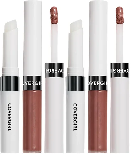 Vista 33 de COVERGIRL Outlast - Color de labios para todo el día con capa superior, 005 All-Star