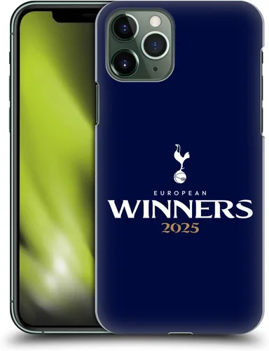 Vista 34 de Head Case Designs Funda rígida con licencia oficial del Tottenham Hotspur F.C. Blue 2025 European Winners compatible con Apple iPhone 7/8/SE 2020