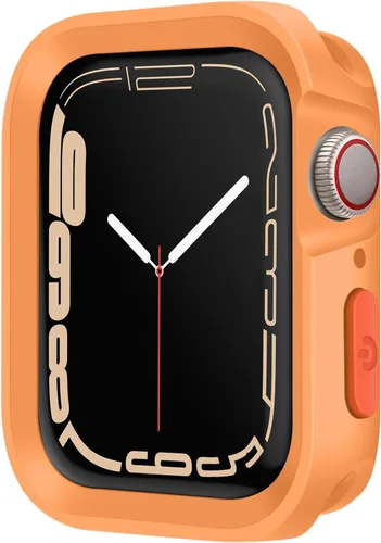 Vista 29 de Amizee Estuche Resistente Compatible con Apple Watch Series 9/8/7 41mm SE 3/2/1 Series 6/5/4 40mm, Funda Protectora de TPU Blanda a Prueba de Golpes
