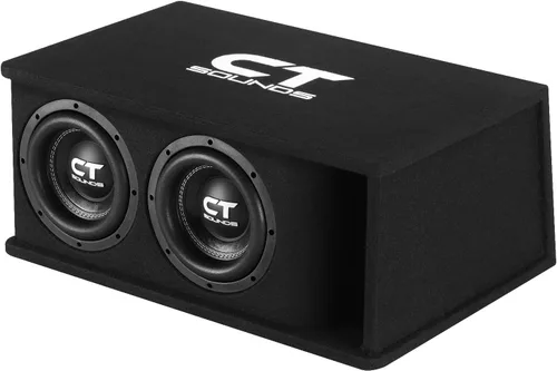 Vista 3 de CT Sounds Caja de subwoofer de coche con puerto dual de 8 "1600W de la serie Tropo - TROPO-2X8D4