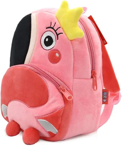 Vista 3 de Zoo - Mochilas de peluche para niños y niñas