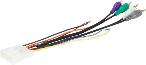 Vista 5 de Scosche NN05B Arnés de cableado de radio de coche compatible con vehículos Infiniti y Nissan amplificados de fábrica seleccionados 2007-2021 - Kit