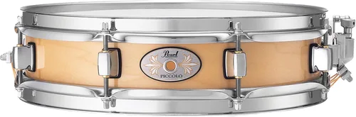 Vista 5 de Pearl S1330B 13 x 3 Pulgadas Tambor de Caja Piccolo de Acero Negro
