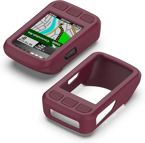 Vista 11 de Funda de silicona compatible con Wahoo Elemnt Bolt V2 GPS Ciclismo/Bike Computer Bundle Funda protectora de piel Accesorios de parachoques (negro)