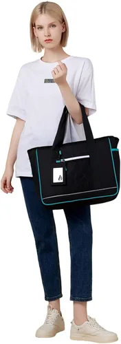 Vista 3 de FIREFIRST x Hatsune Miku - Bolsa de mano Kagamine RinLen para el hombro