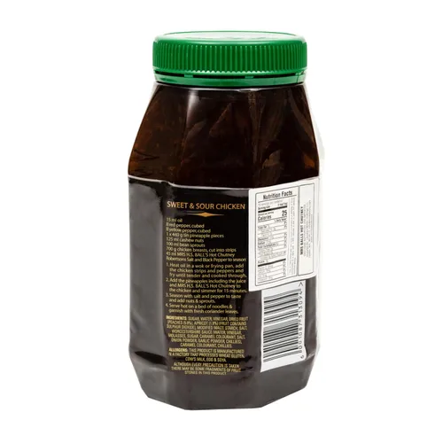 Vista 3 de Mrs Balls HOT Chutney 2.4 lbs Frasco de plástico de boca ancha importado de Sudáfrica