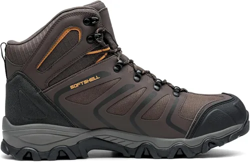 Vista 4 de NORTIV 8 Armadillo Botas de senderismo para hombre impermeables ligeras para exteriores, mochileros o senderismo