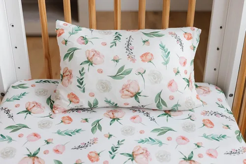 Vista 2 de Pobi Baby - Funda de almohada de algodón de 13 x 18 pulgadas, paquete de 2 fundas de almohada premium para niños pequeños, tejido de jersey