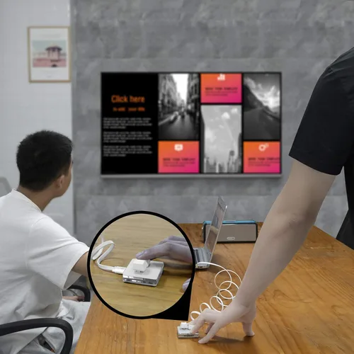 Vista 6 de Linkidea Botón de reunión de zoom USB para Windows, inicio/detener video, silenciar/desactivar el micrófono, compatible con la aplicación Zoom