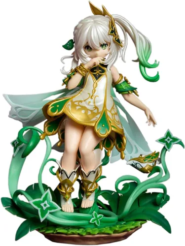 Vista 7 de Nahida Figura 1/7 Lesser Lord Kusanali 19CM Juego Personaje PVC Modelo Juguete