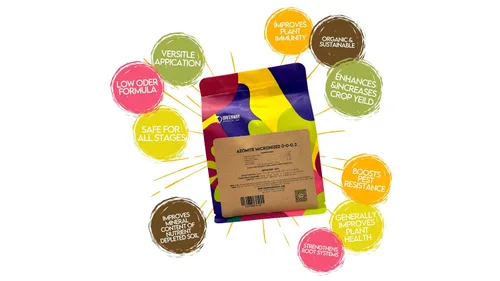 Vista 3 de Greenway Biotech, Inc. Azomite Rock Dust - Fertilizante orgánico de ceniza volcánica con micronutrientes y minerales traza - Fertilizantes naturales