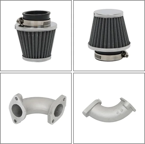 Vista 7 de ALL-CARB Carburador PZ22 de 0.866 in con filtro de aire de repuesto para 110cc 125cc SSR Sunl Taotao Pit Bike ATV Carb