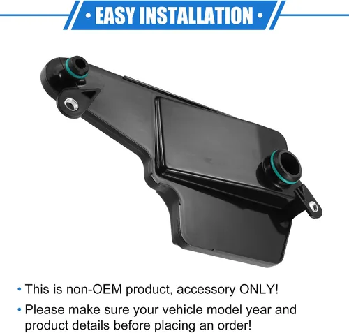 Vista 7 de Kit de filtro de transmisión automática compatible con Mazda 3 2012-2024 para Mazda 6 2014-2021, filtro de transmisión de motor negro de plástico