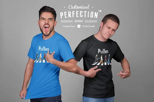 Vista 2 de Personalizado Perfection The Psychos Camiseta de Halloween