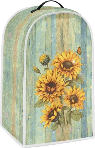 Vista 45 de doginthehole Fundas para licuadora, cubierta estética de flor de cerezo rosa, cubierta para batidora de cocina, cubierta para electrodomésticos