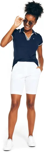 Vista 4 de Nautica Pantalón corto de sarga elástica para mujer