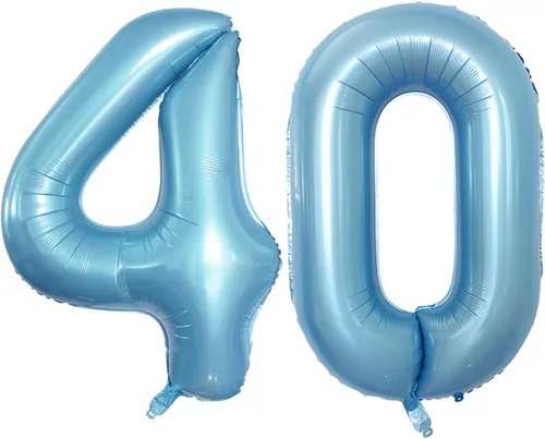 Vista 118 de Goer, conjunto de globos de papel aluminio para decoraciones de cumpleaños, globos de las letras de feliz cumpleaños y de números Oro
