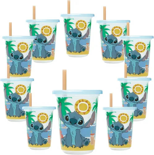 Vista 16 de The First Years Bluey Take & Toss Vasos con Pajita para Niños Pequeños - Vasos Sippy a Prueba de Derrames para Niños Pequeños con Tapas que se